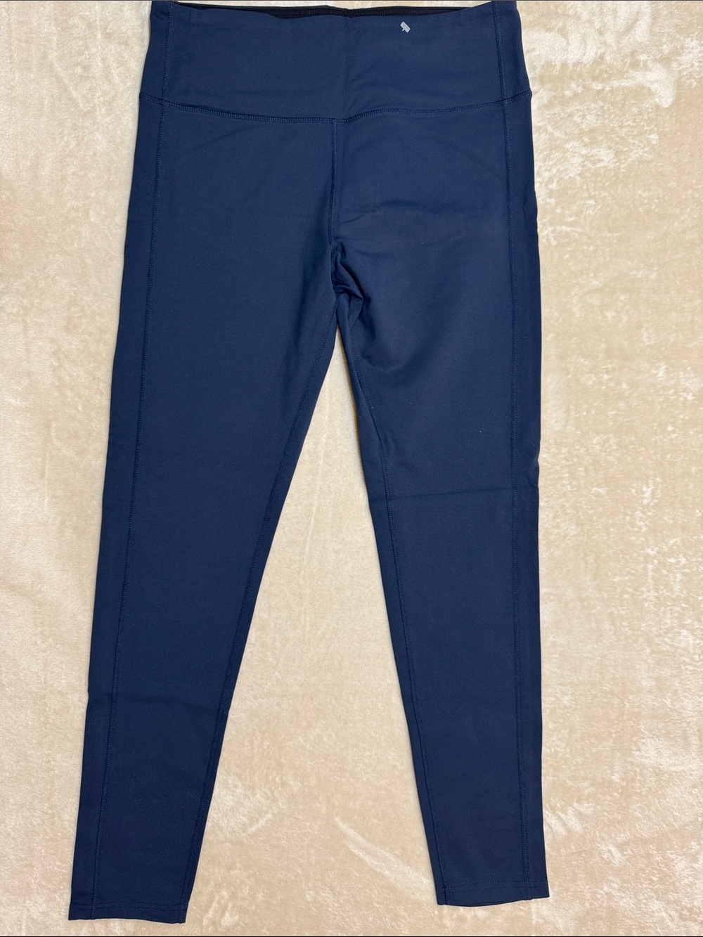 Tuff Athletics Navy High-Waist Leggings